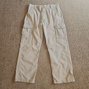Levi's Cargo Pants Mens 36x32 Loose Straight Y2K Beige Gorpcore